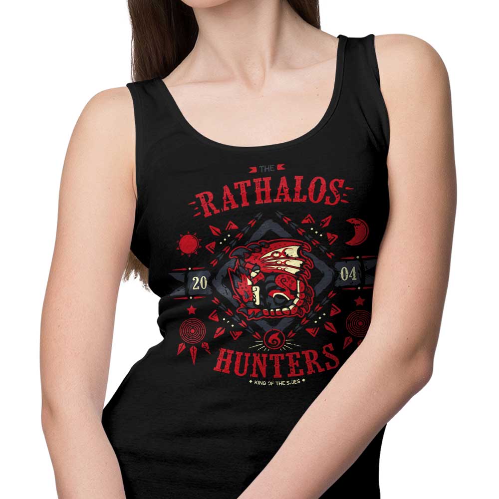 Soulkr's Stylish Rathalos Hunters Tank Top for Fashionable Wear