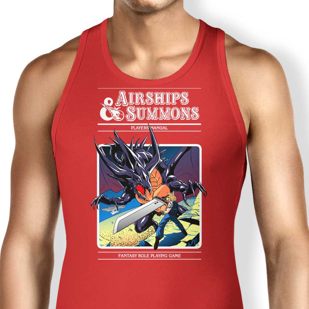 Coinbox Tees Airship and Summons Branded Men's and Women's Comfortable Tank Tops