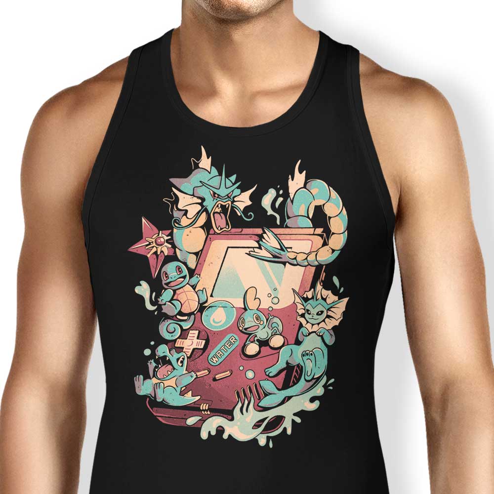 Water Game-themed Tank Top for Casual Wear