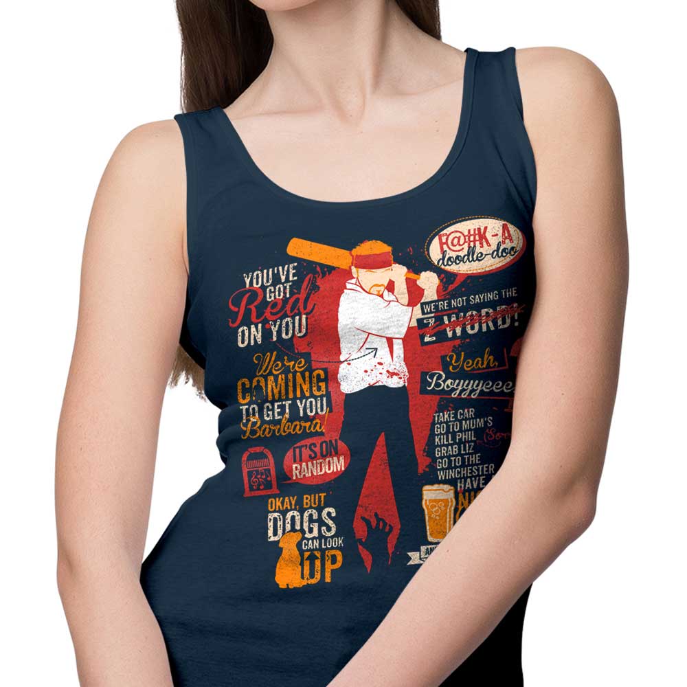 Shaun Quotes Inspirational Men's and Women's Unisex Tank Top Apparel