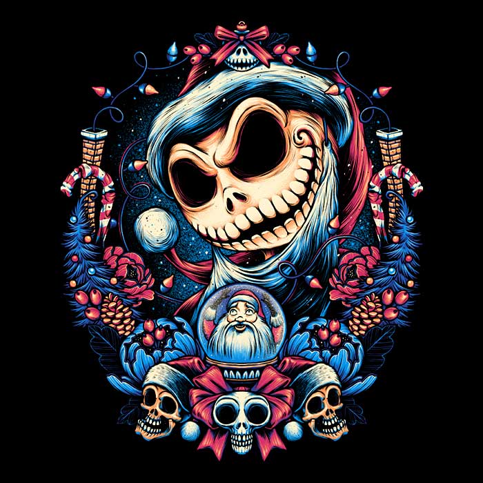 Glitchygorilla's Festive Christmas King Ringer T - Shirt