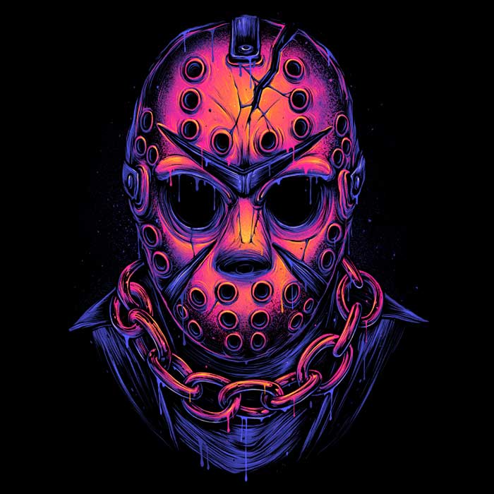 Glitchygorilla's Stunning Glowing Camper Ringer T - Shirt