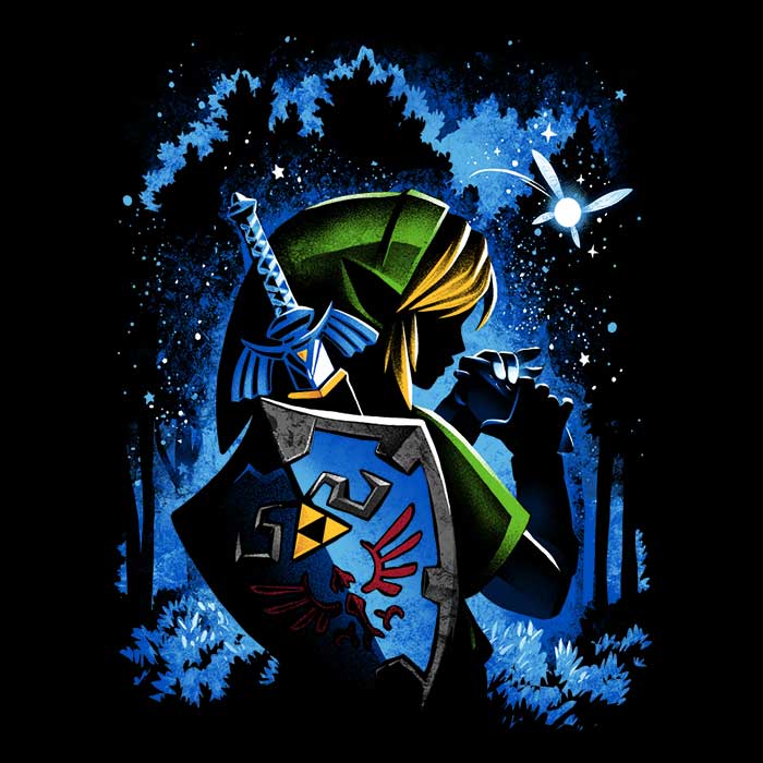 Heroic Ocarina-themed Tank Top for Fashion Enthusiasts