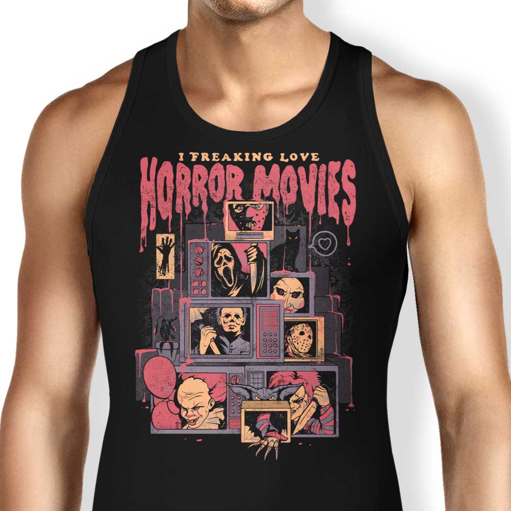 I Absolutely Adore Horror Movies - Women's Fashionable Tank Top