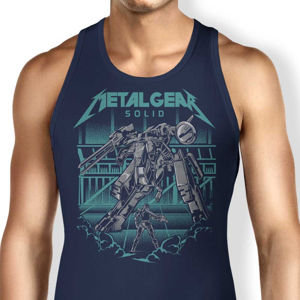 Stylish Heavy Metal Design Tank Top