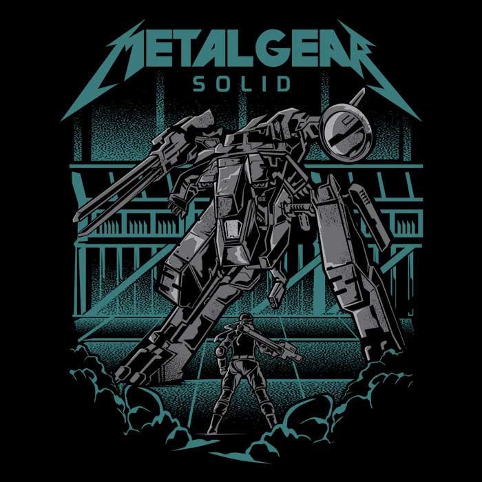 Stylish Heavy Metal Design Tank Top