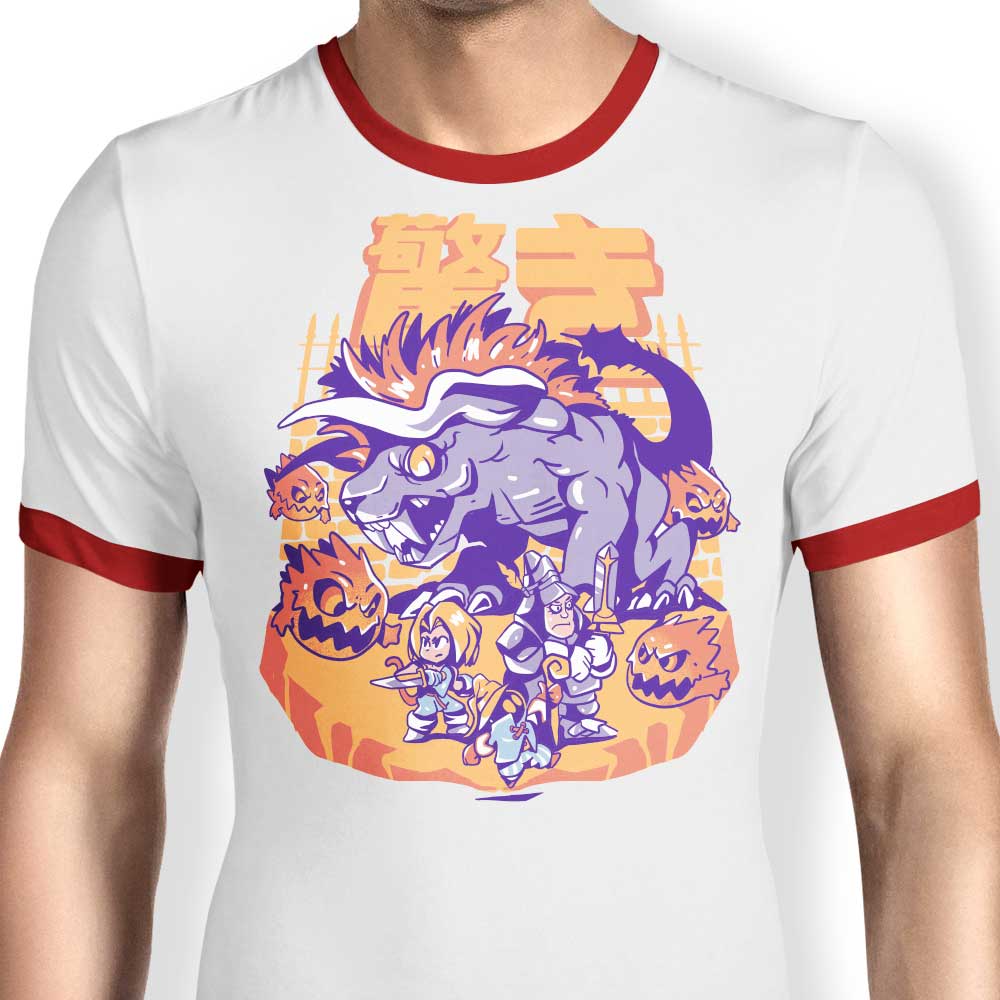 Sketchdemao's Final Surprise Attack Men's Ringer Cotton T-Shirt