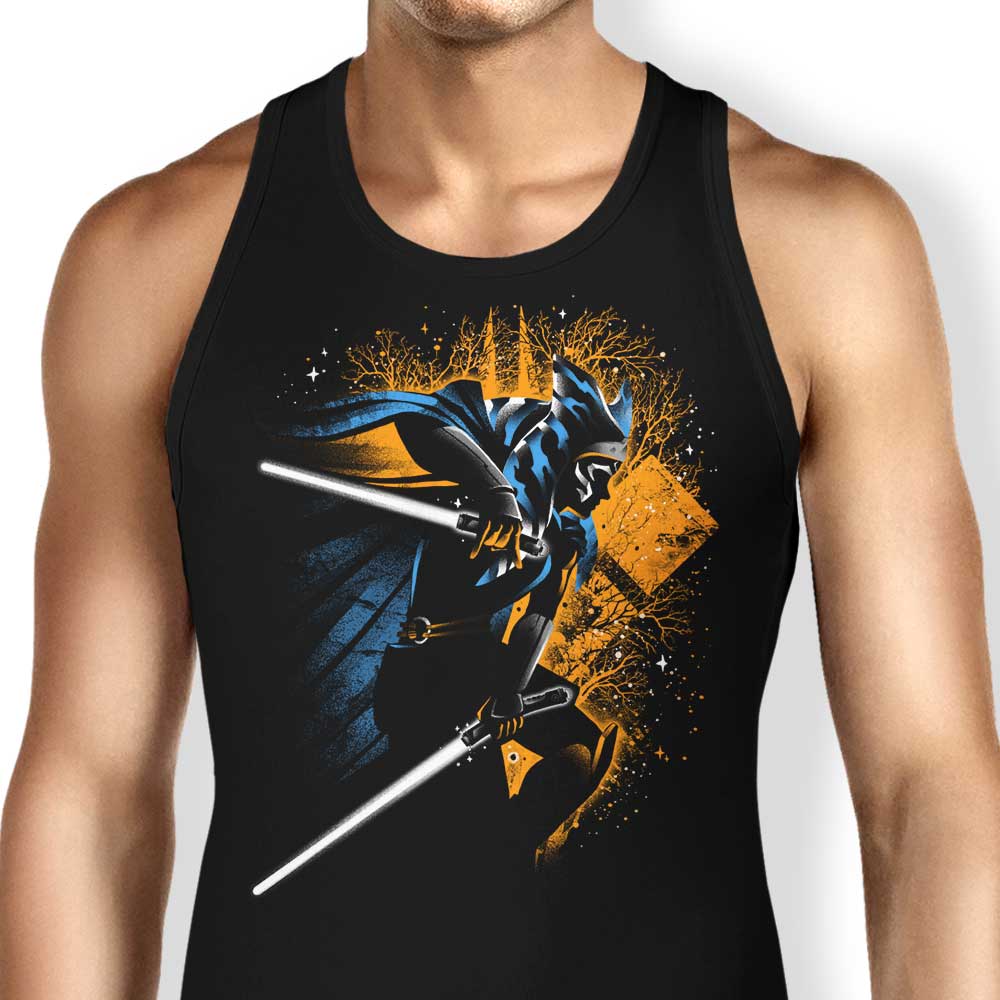Alemaglia Twin White Blades Stylish Tank Top