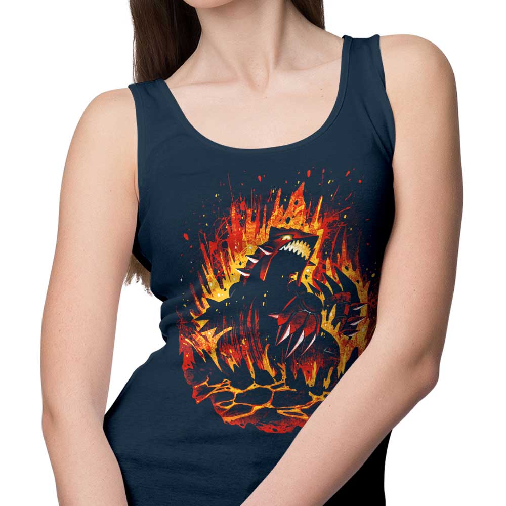 Alemaglia's Magma Cataclysm Stylish Tank Top