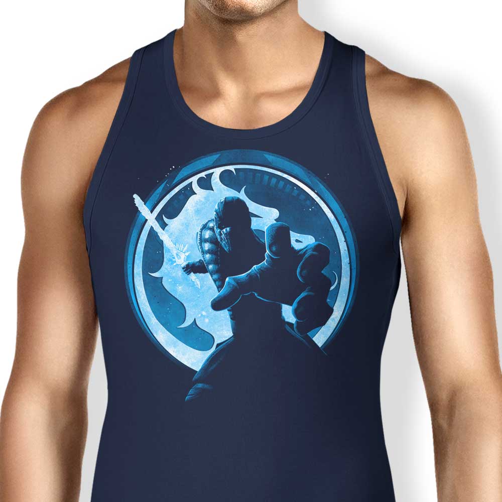 Cozy Cryomancer Ninja Unisex and Women's Tank Tops