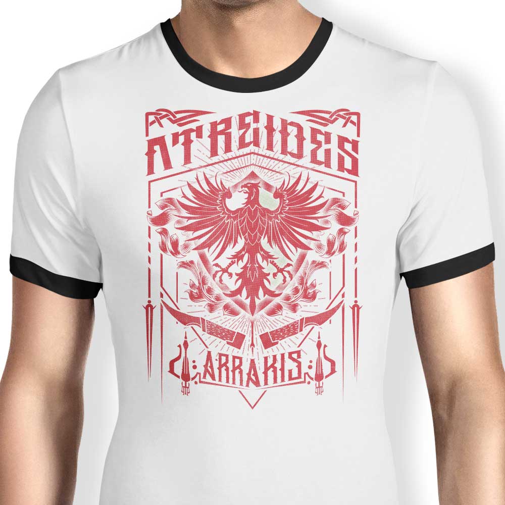 Stylish Classic Atreides Men's Ringer Cotton T-Shirt