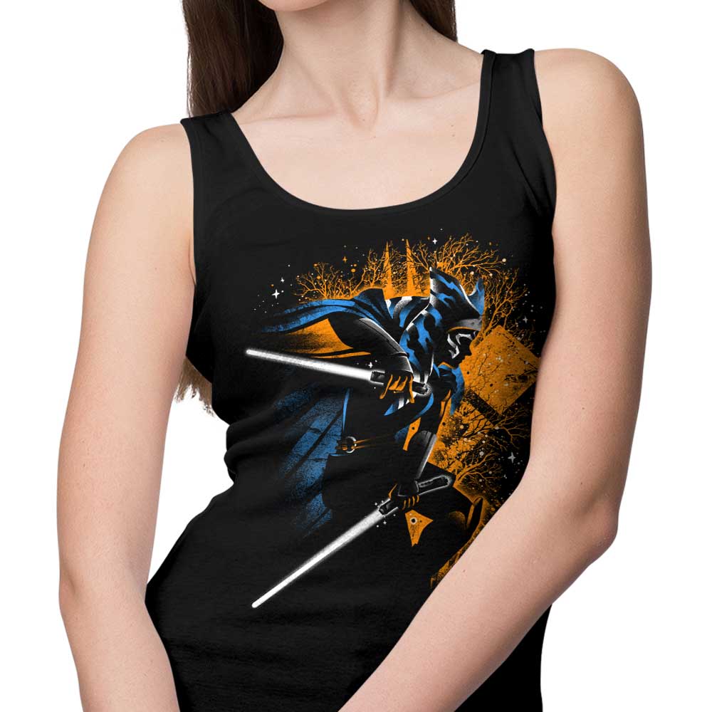 Alemaglia Twin White Blades Stylish Tank Top