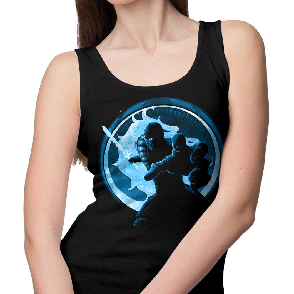 Cozy Cryomancer Ninja Unisex and Women's Tank Tops