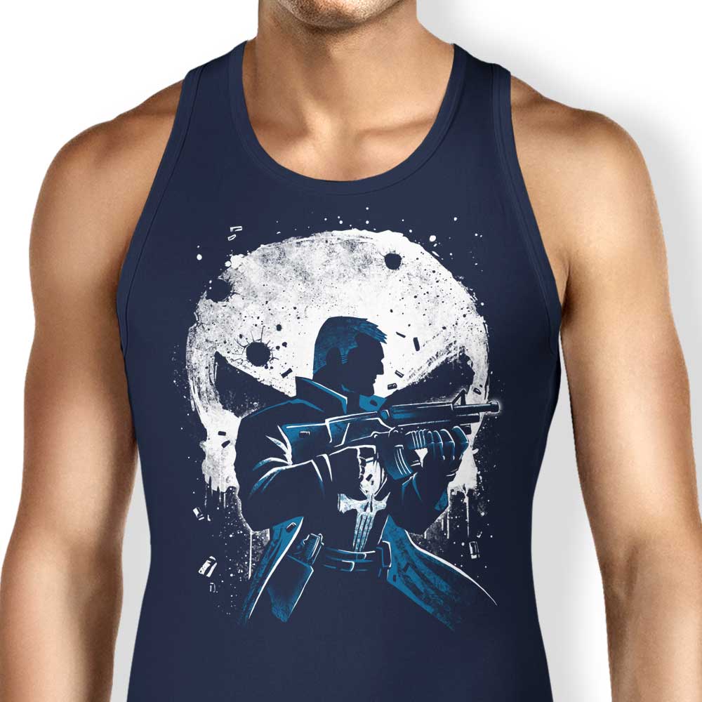 Alemaglia's Stylish 'Punish Crime' Tank Top for Trendy Wear