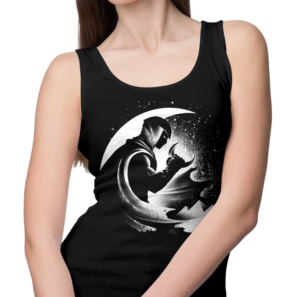 Alemaglia's The Crescent Moon Stylish Men's and Women's Tank Top
