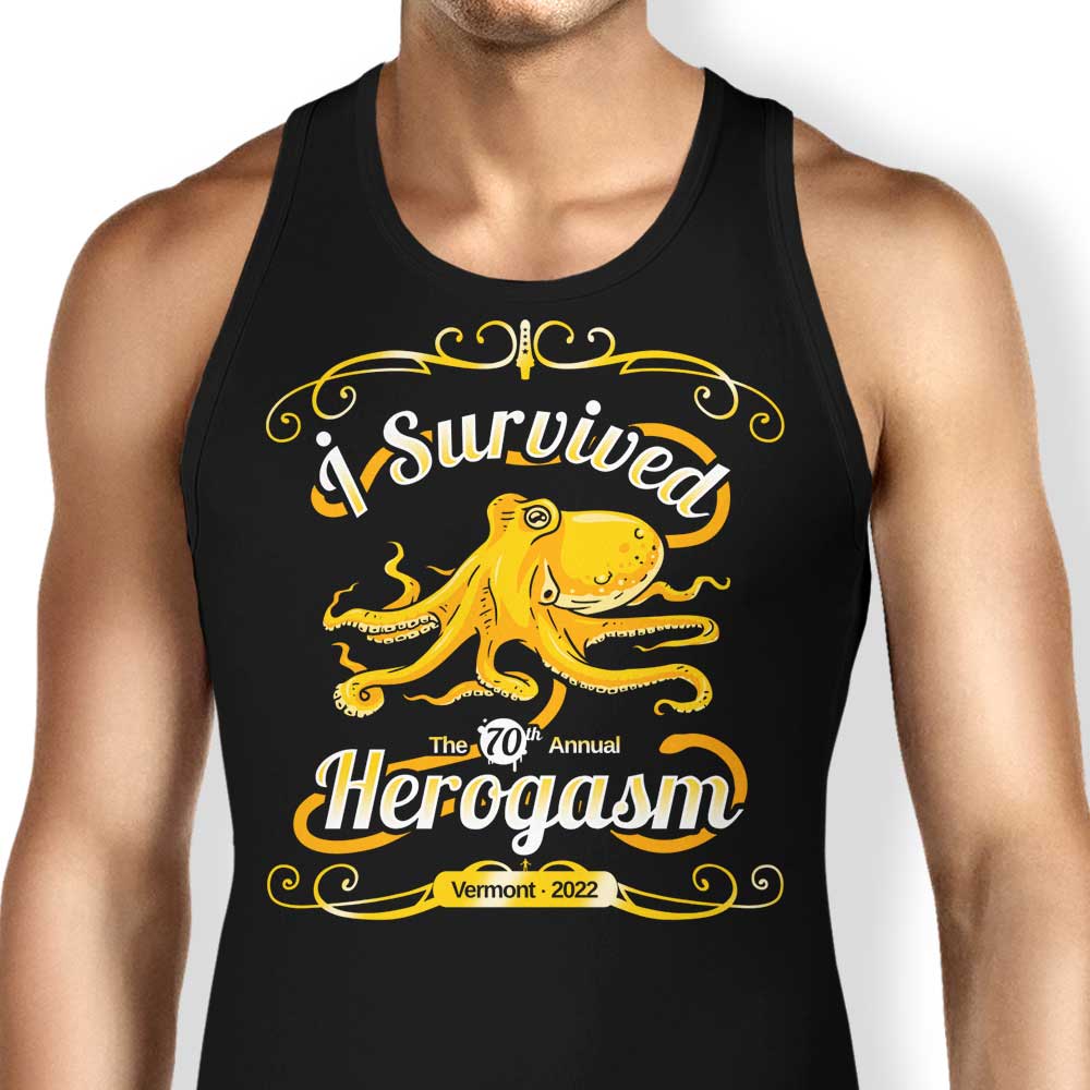 I Survived the Hero Gathering Stylish Men's and Women's Unisex Tank Top