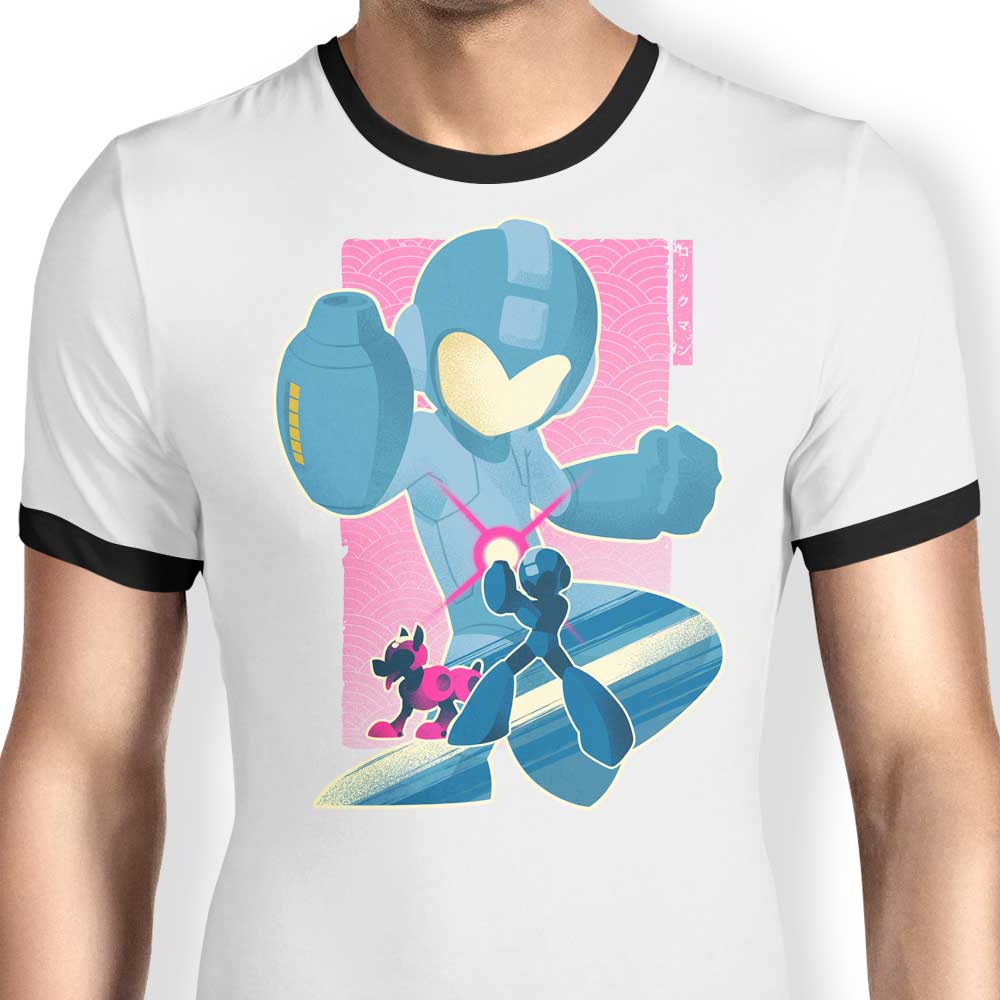 Hypertwenty Men's Companion and Mega Ringer Style T-Shirt for All Sizes