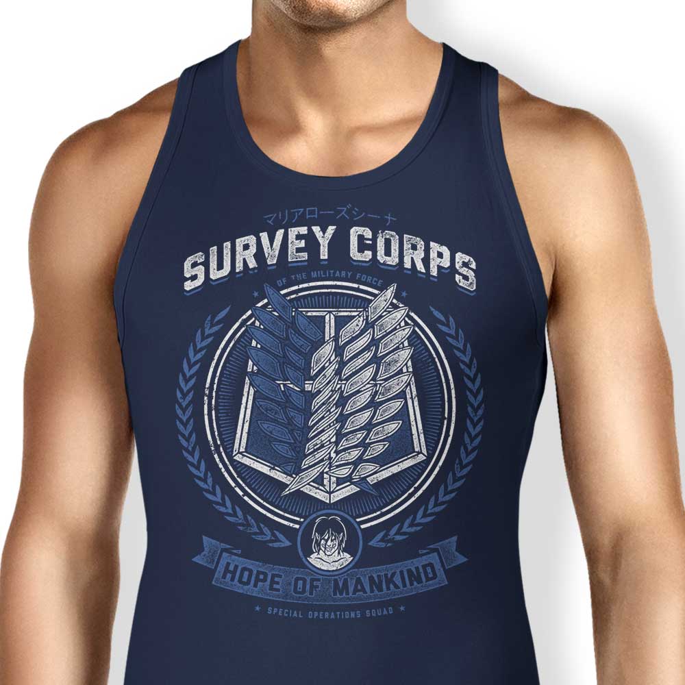 Brandon Wilhelm Art's Inspiring Hope of Mankind Tank Top