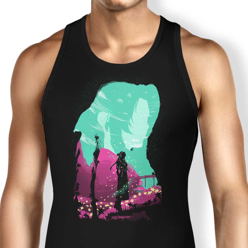 Donnie Illustrations' Comfortable Ancient Landscape Tank Tops