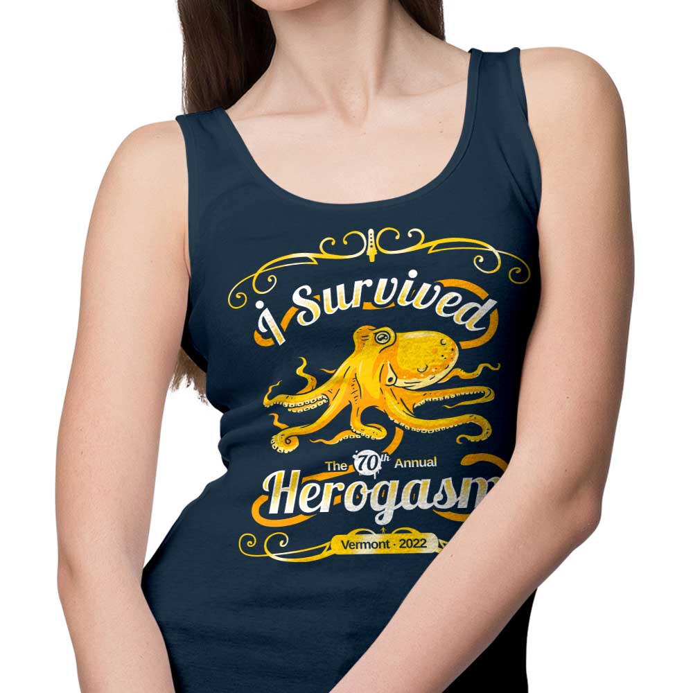 I Survived the Hero Gathering Stylish Men's and Women's Unisex Tank Top