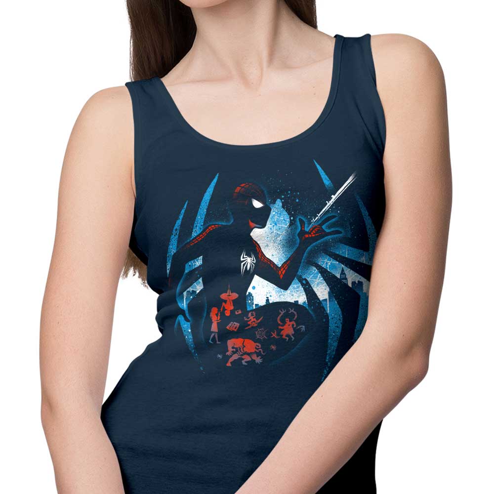 Alemaglia's Spider-Inspired Tank Top for an Adventurous Look