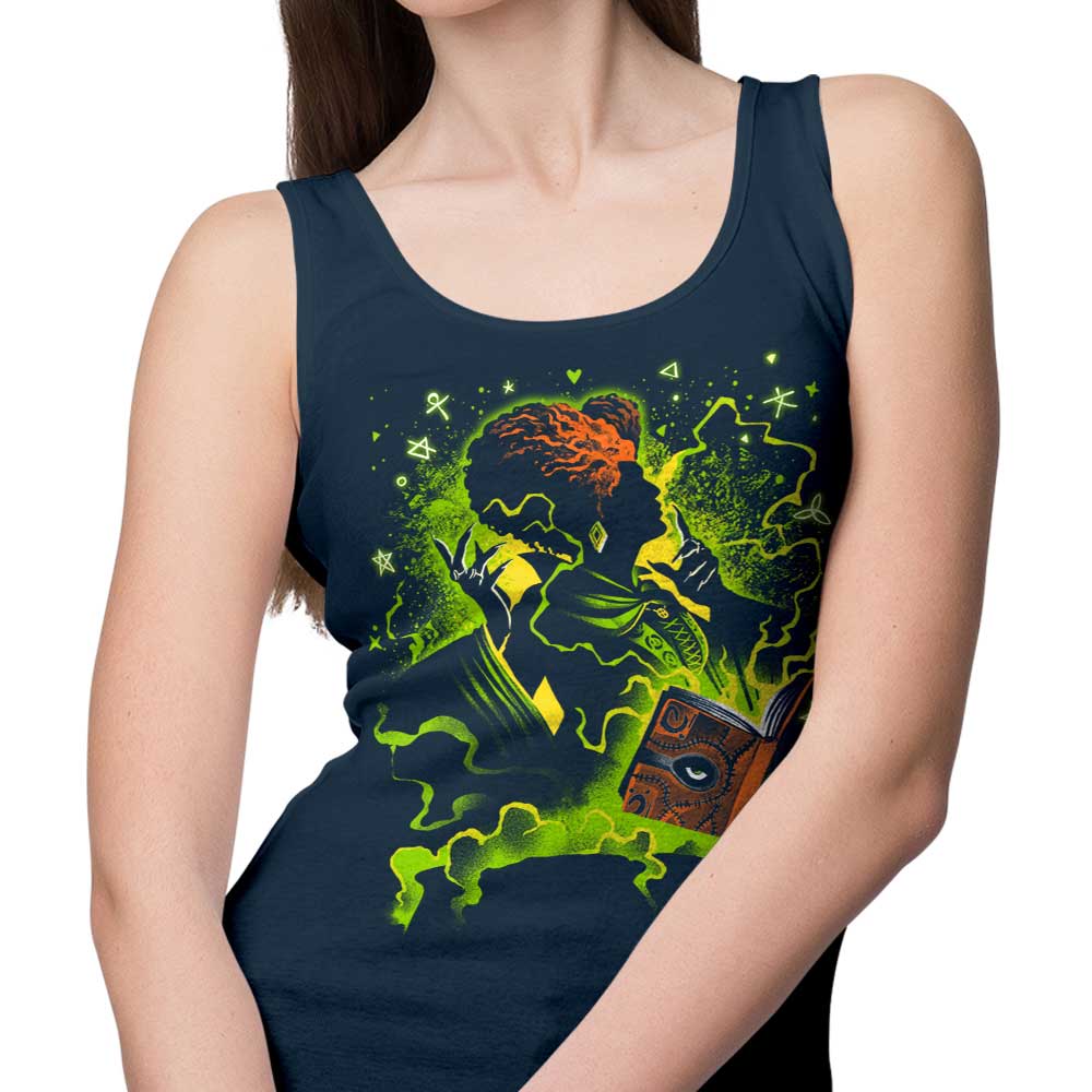 Black Magic Witch-themed Women's Tank Top