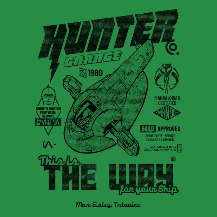 Arinesart's Hunter Garage Men's Ringer Style Cotton T-Shirt