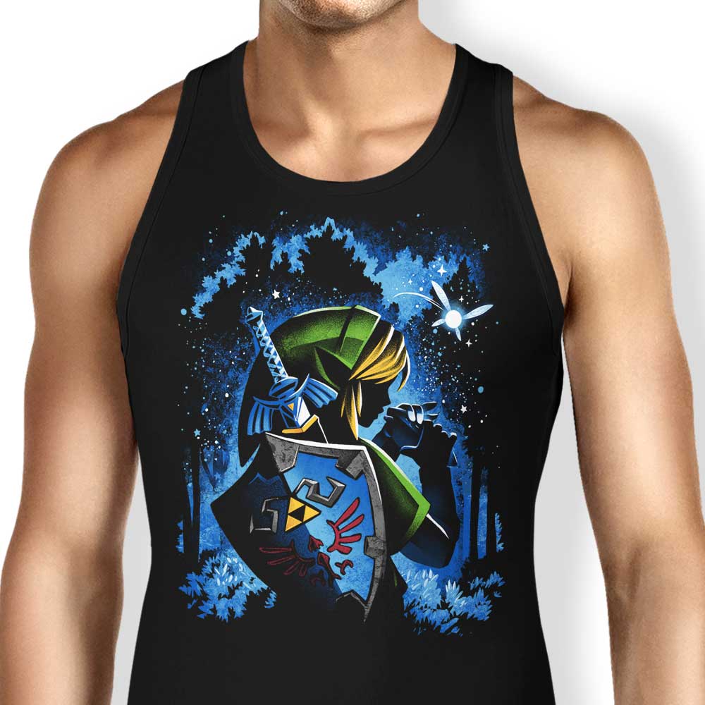 Heroic Ocarina-themed Tank Top for Fashion Enthusiasts