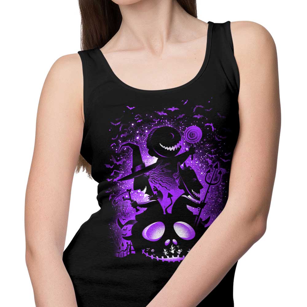 Alemaglia's Spooky Trick or Treaters Tank Top for Fun