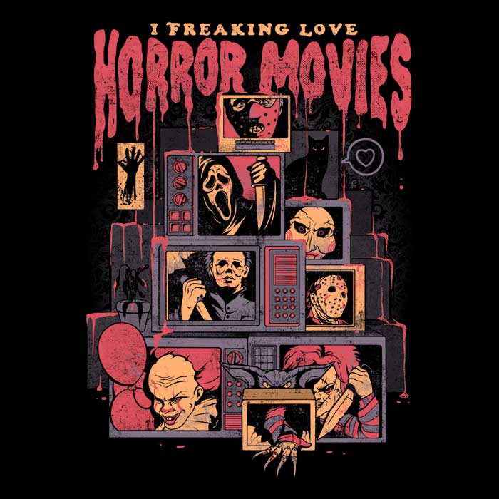 I Absolutely Adore Horror Movies - Women's Fashionable Tank Top