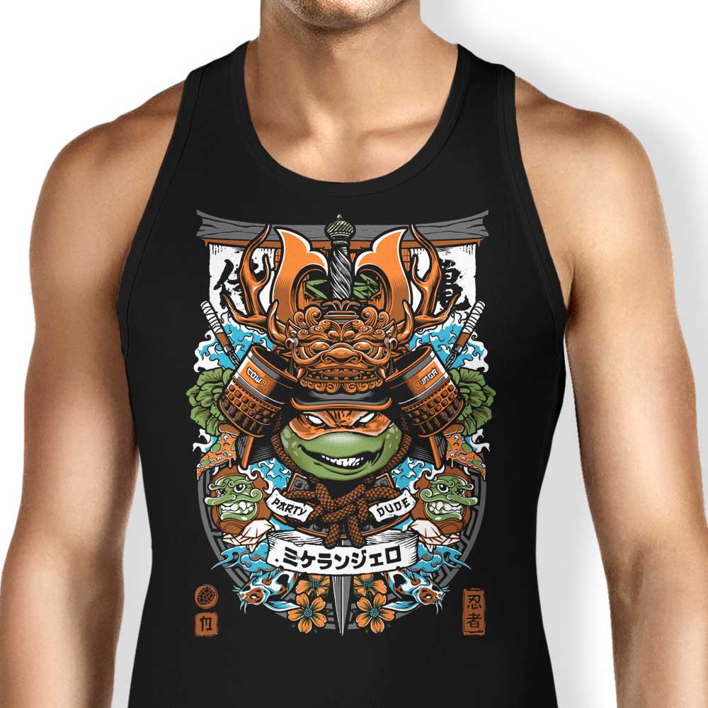 Cool Samurai - Inspired Party Tank Top by Arinesart