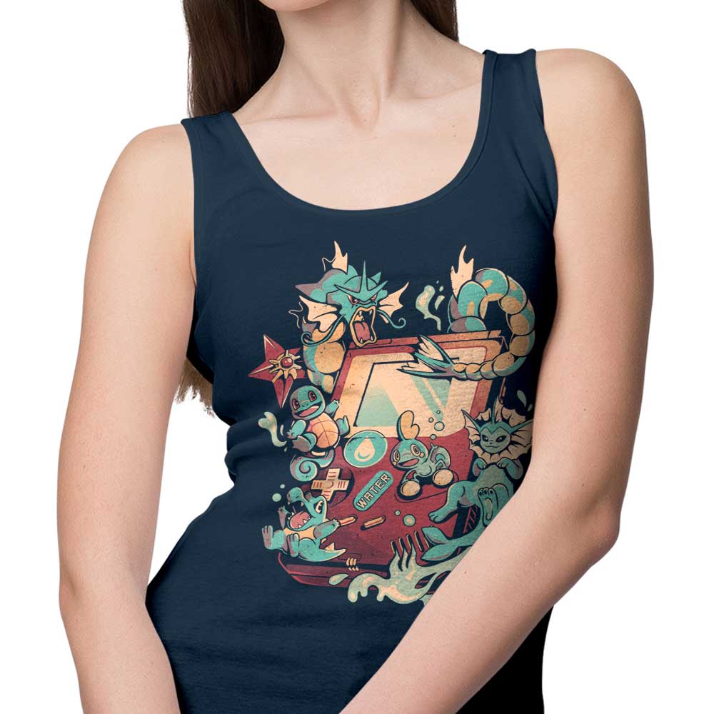 Water Game-themed Tank Top for Casual Wear