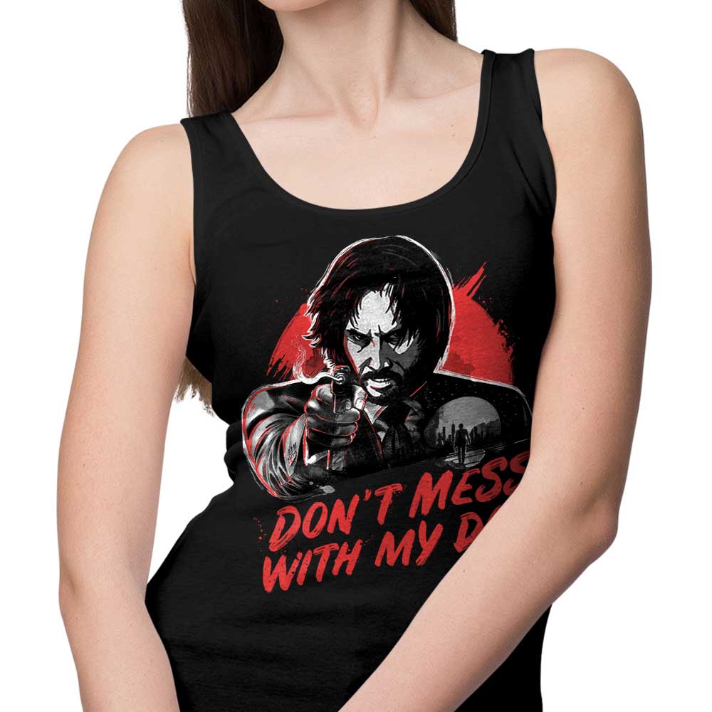 Don't Mess With My Dog - Stylish Men's and Women's Tank Tops