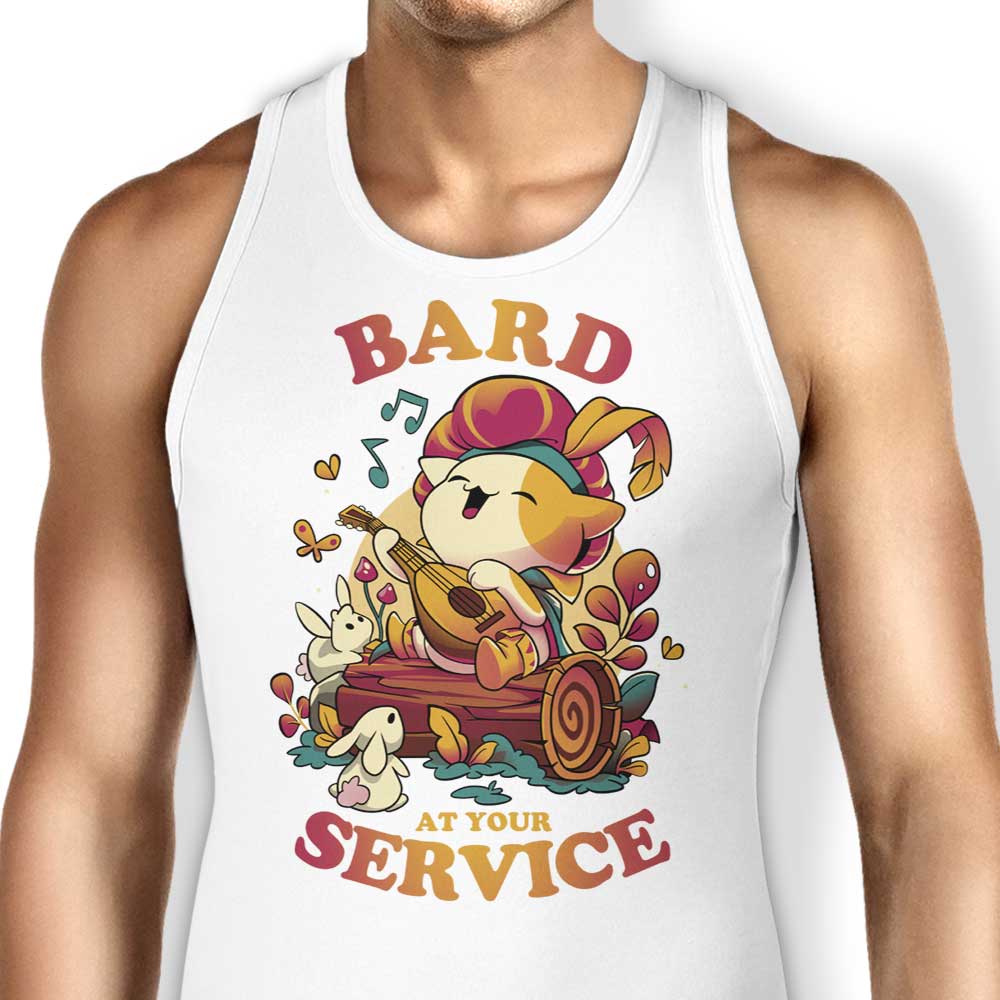 Snouleaf's Bard at Your Service - Comfortable Men's and Women's Unisex Tank Tops