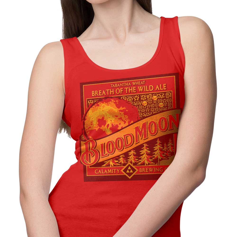 Blood Moon Themed Men's and Women's Unisex Comfortable Tank Top