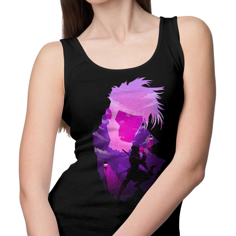 Donnie Illustrations' Kinetic Landscape Design Men's and Women's Unisex Stylish Tank Tops