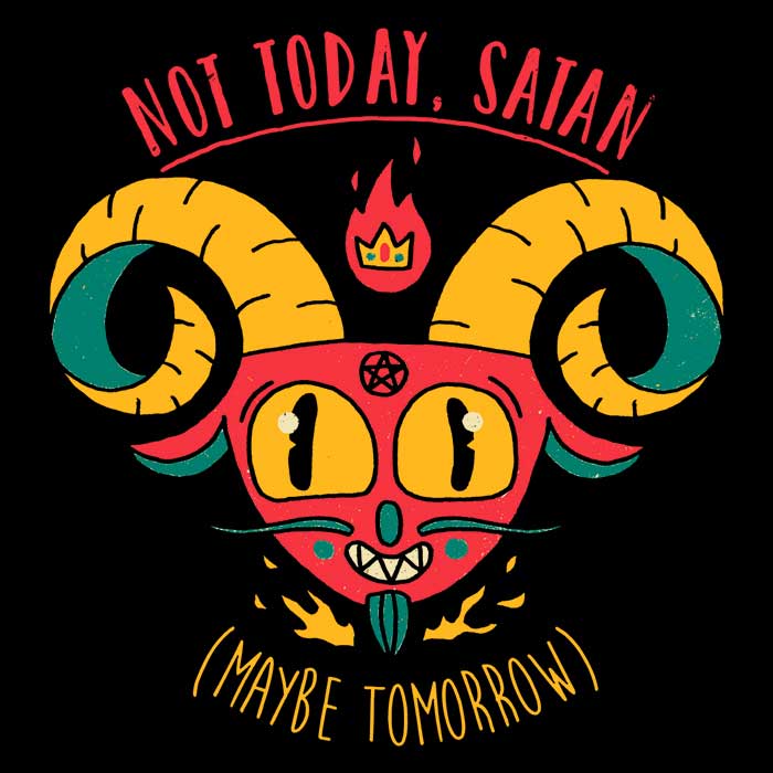 DinoMike's Naughty Devil Comfortable Cotton Tank Tops for Men and Women