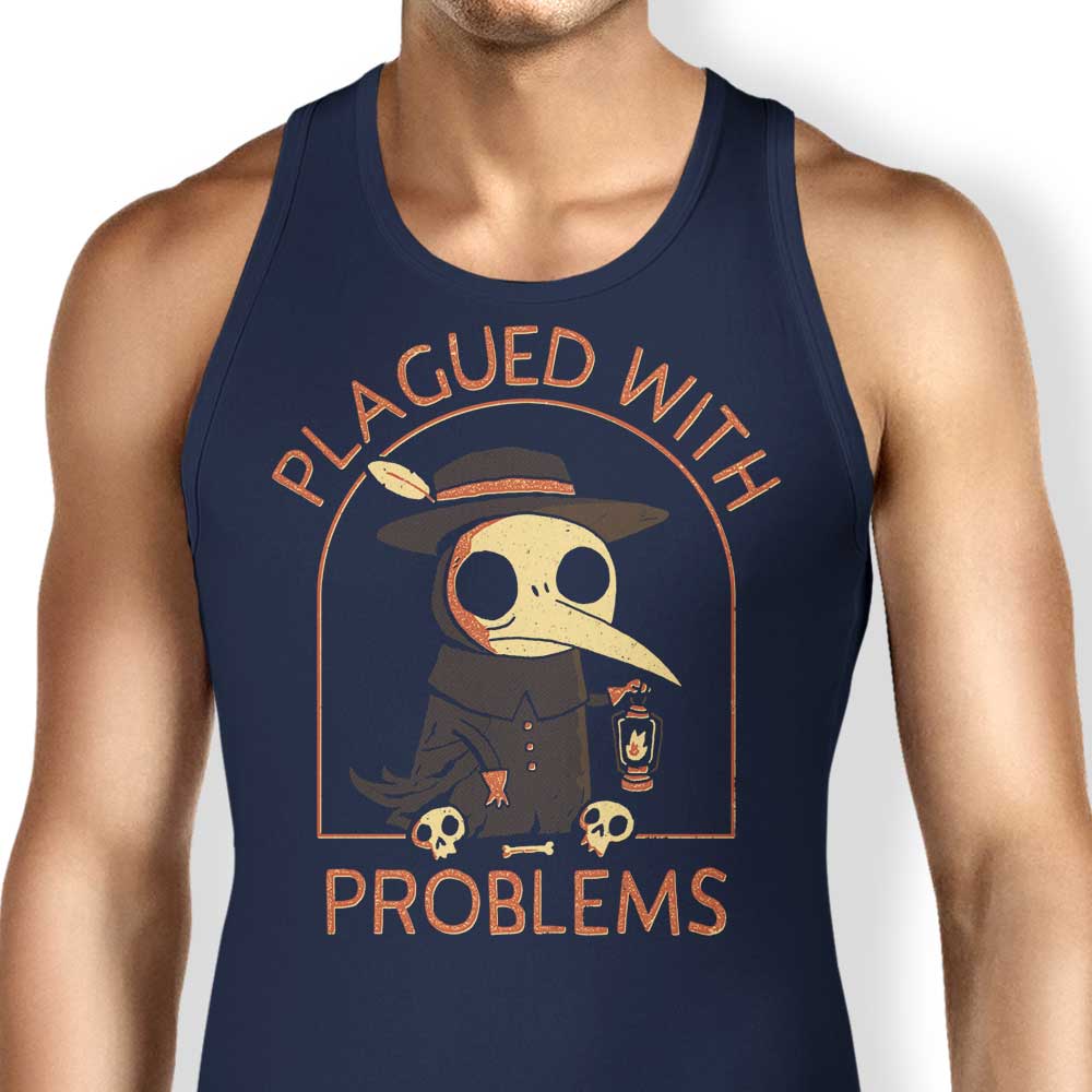 Tank Top - Troubled with Issues by DinoMike