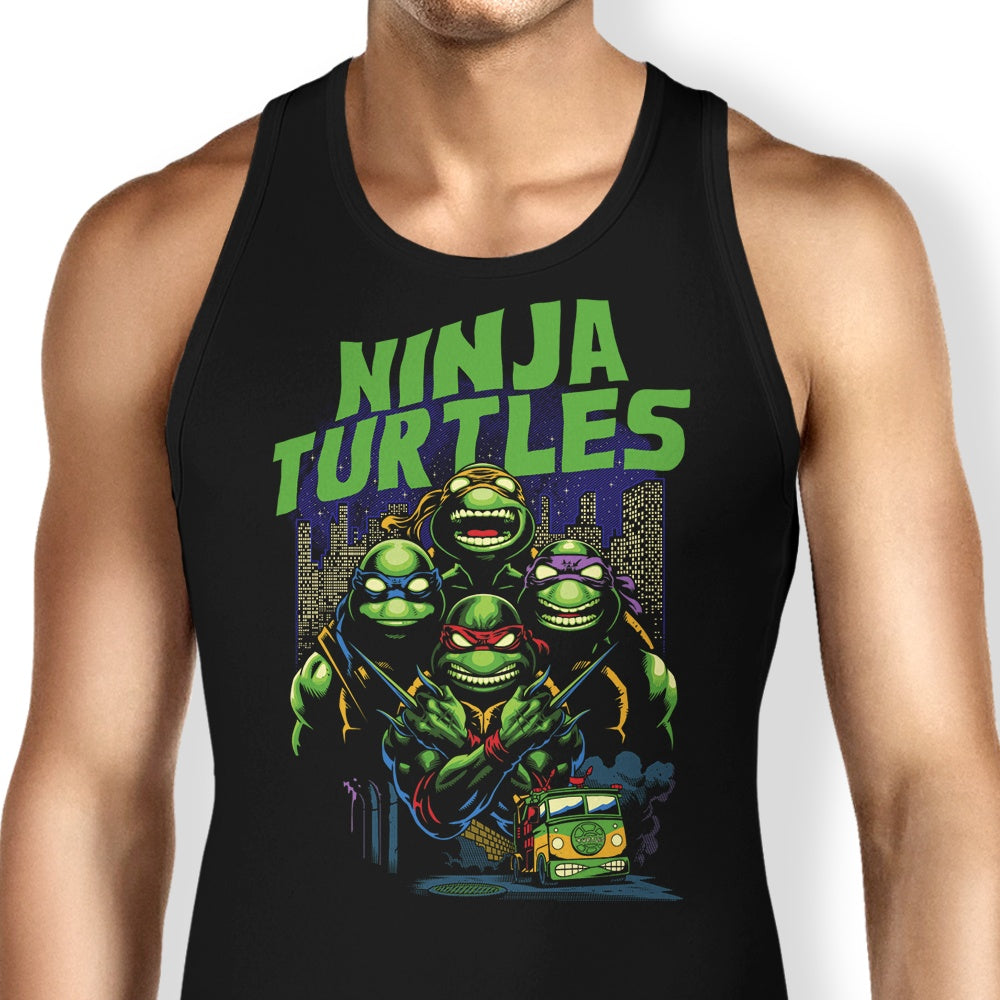 Dracula Byte's Soft and Comfortable Ninjutsu Masters Tank Tops