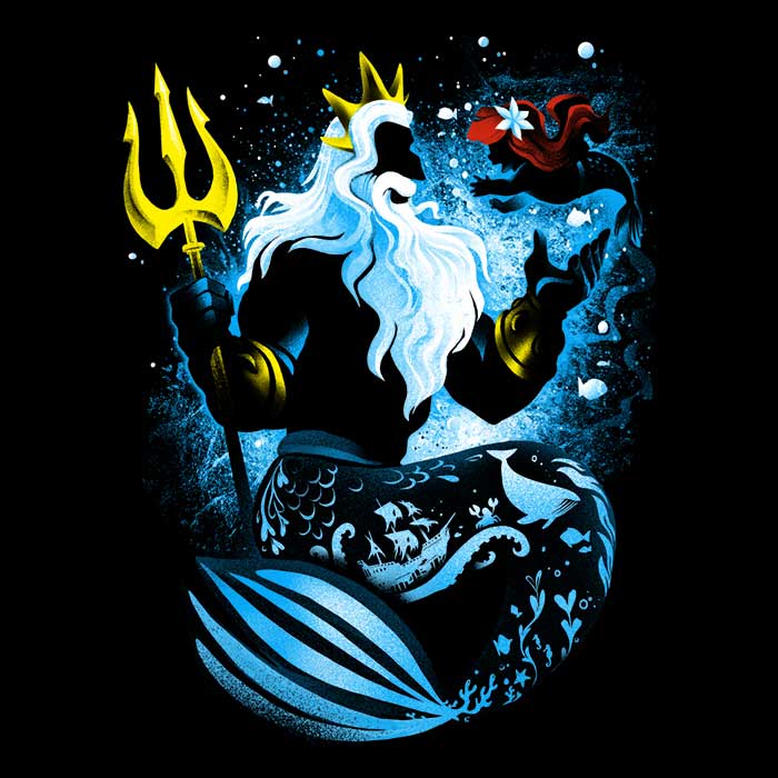 The Majestic King of the Sea - Men's and Women's Unisex Tank Tops
