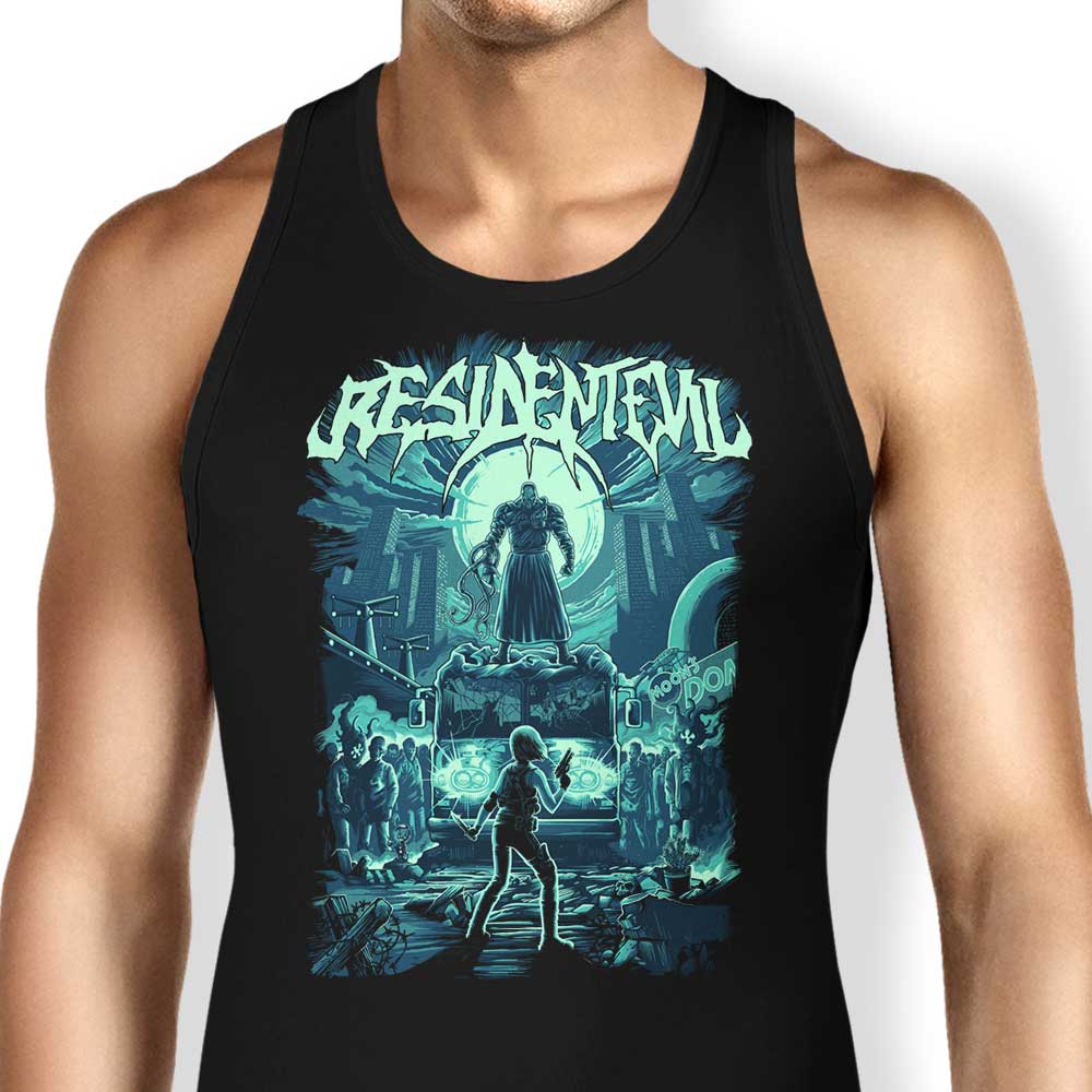 Stylish Nemesis City Tank Top from Dracula Byte