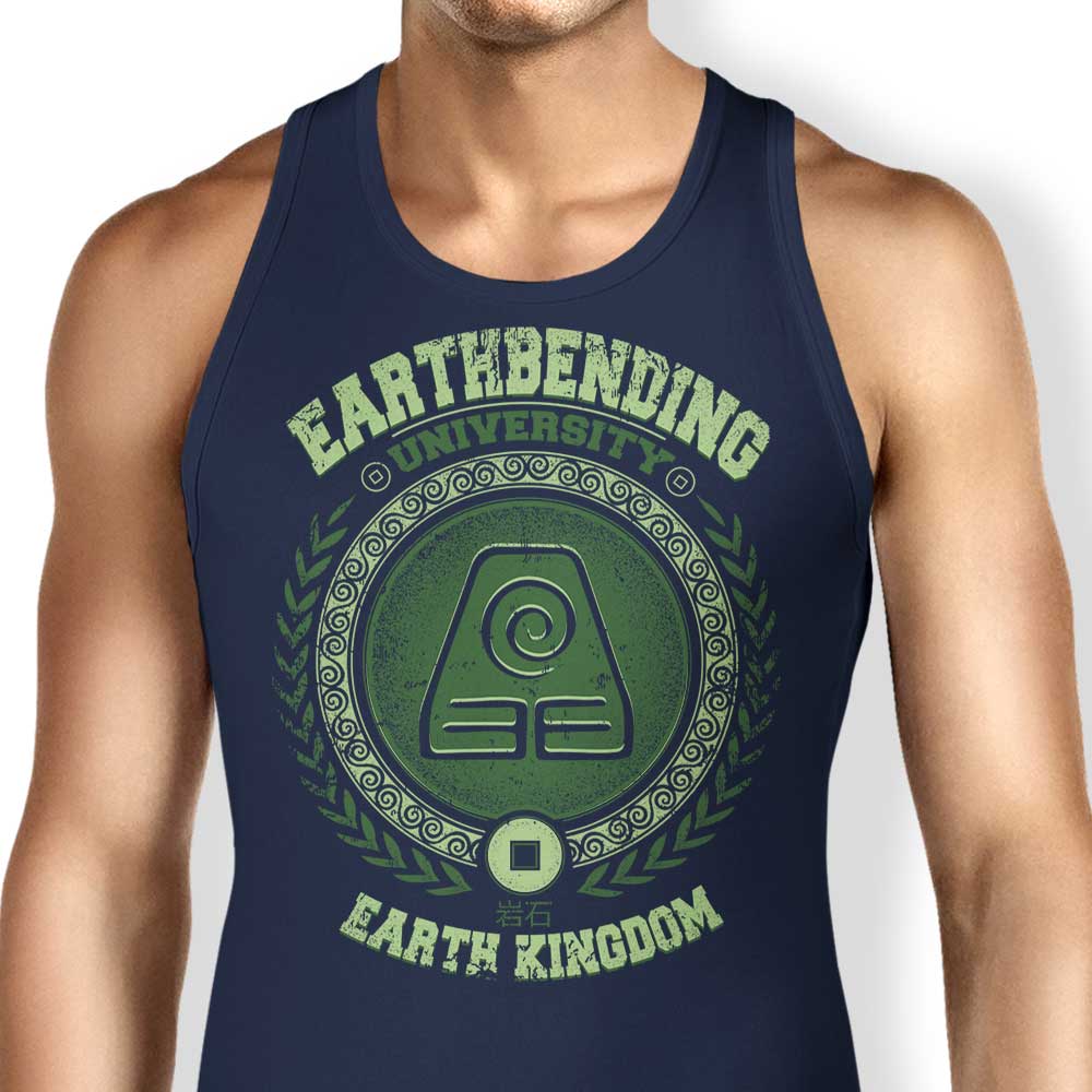 Typhoonic Art's Earthbending University Comfortable Tank Tops