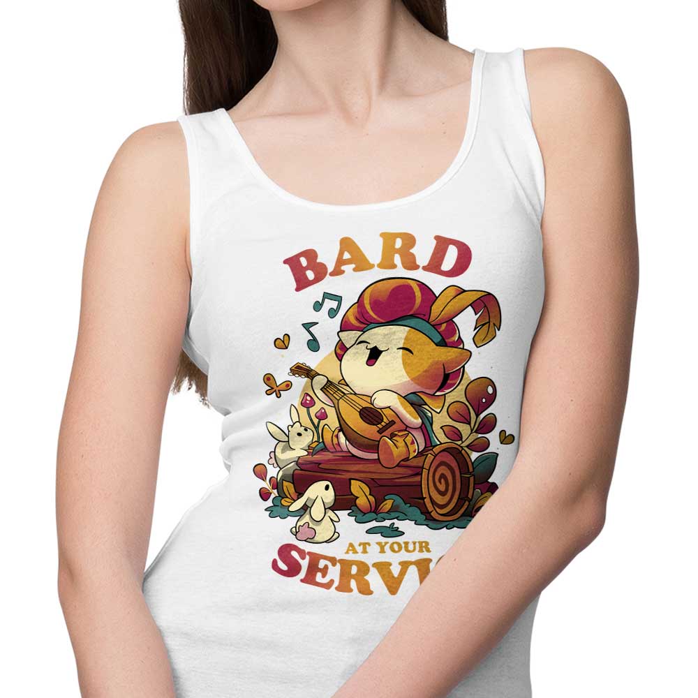 Snouleaf's Bard at Your Service - Comfortable Men's and Women's Unisex Tank Tops