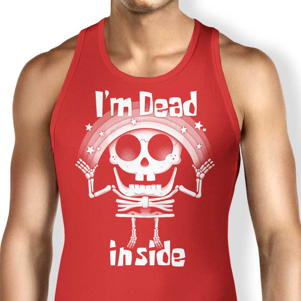 Alemaglia's 'I'm Dead Inside' Stylish Tank Top for Fashion Lovers