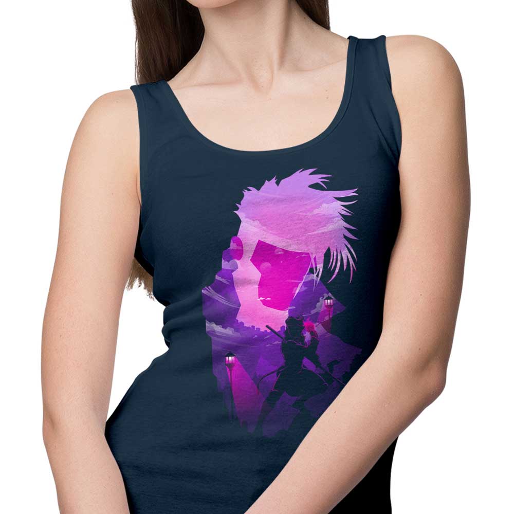 Donnie Illustrations' Kinetic Landscape Design Men's and Women's Unisex Stylish Tank Tops