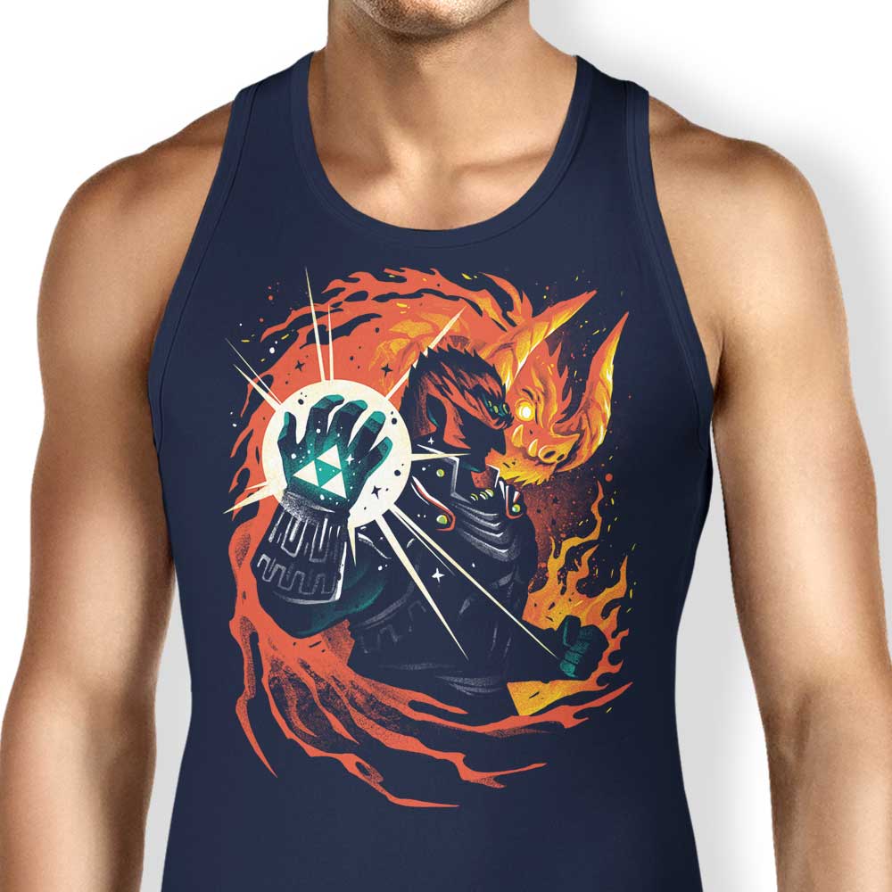 Alemaglia Demon King Style Tank Top for Trendy Wear