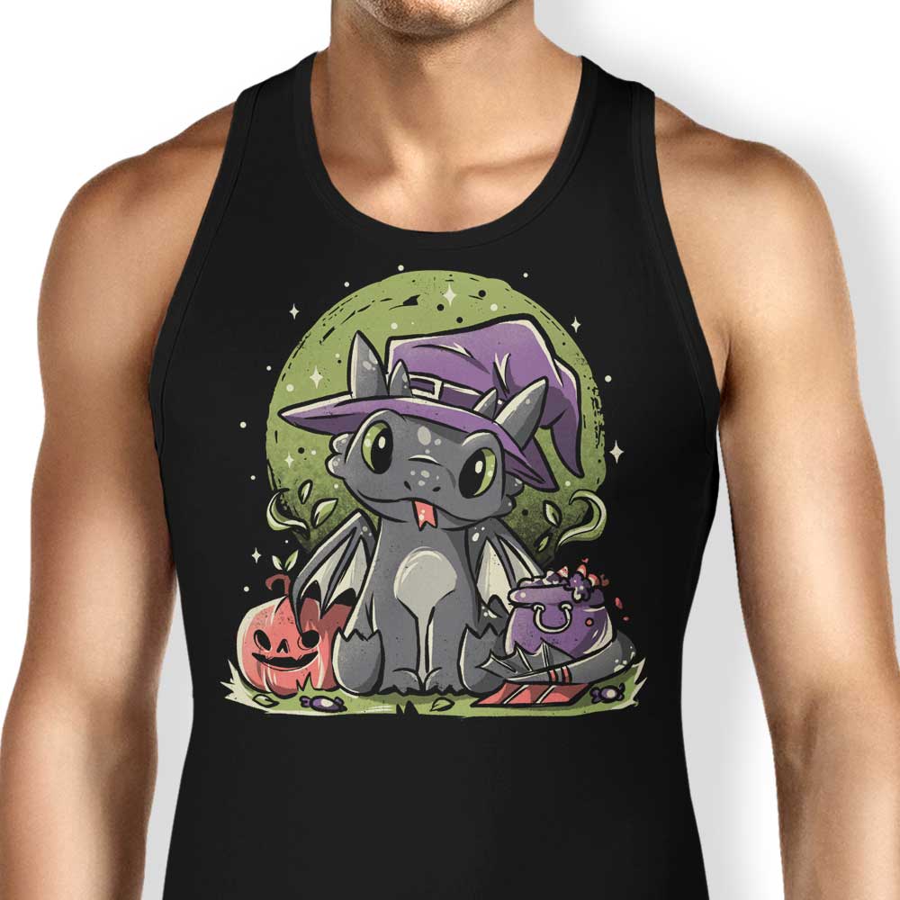 Spooky Fury Halloween-themed Men's and Women's Unisex Tank Top