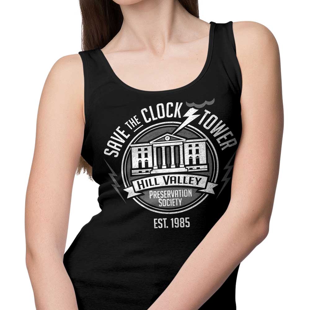 Save the Clock Tower Design - Stylish Men's and Women's Tank Top