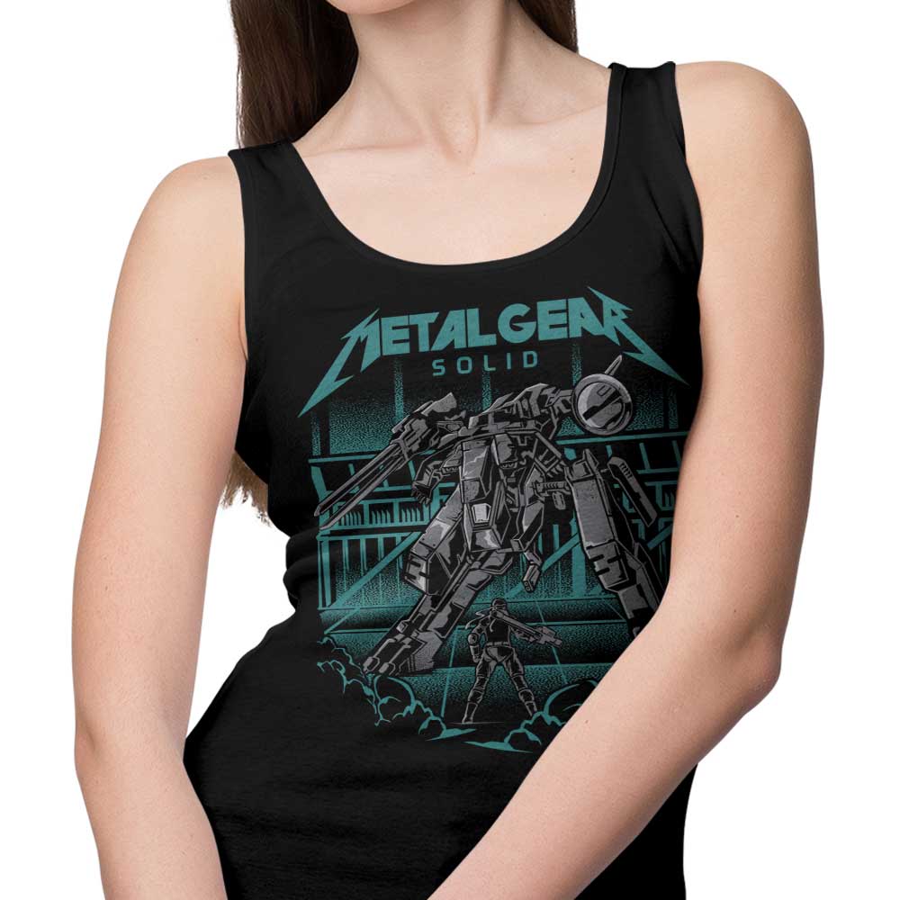 Stylish Heavy Metal Design Tank Top