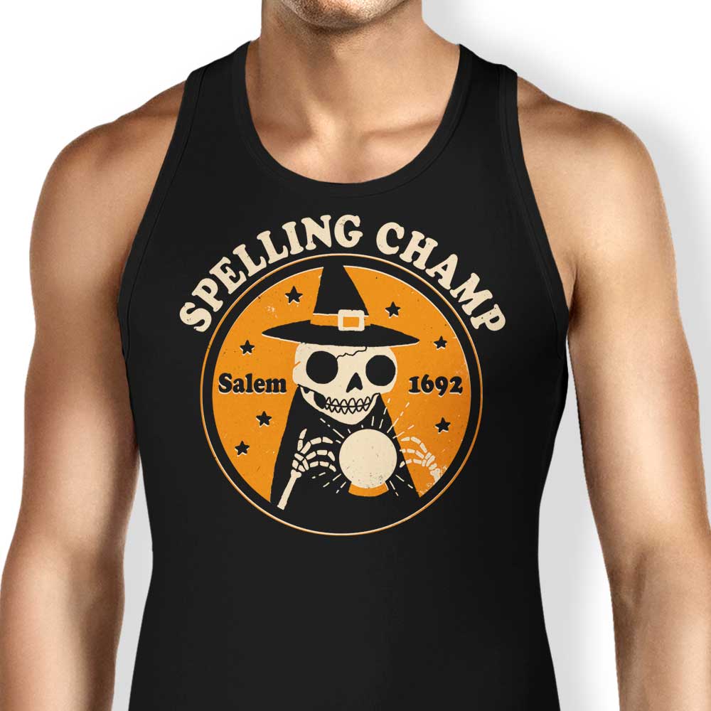 Spelling Champ Men's and Women's Unisex Stylish Tank Top